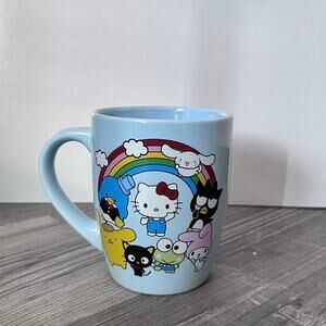 sanrio 2023 hello kitty and friends light blue coffee mug cup